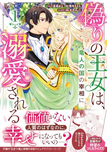 偽りの王女は、竜人の国の宰相に溺愛される (1)