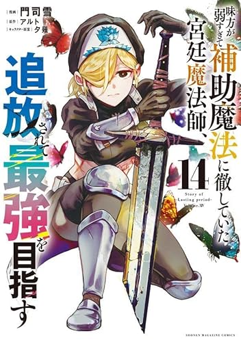 味方が弱すぎて補助魔法に徹していた宮廷魔法師、追放されて最強を目指す (14)