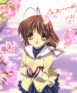 バンダイチャンネル　CLANNAD　第1話 桜舞い散る坂道で