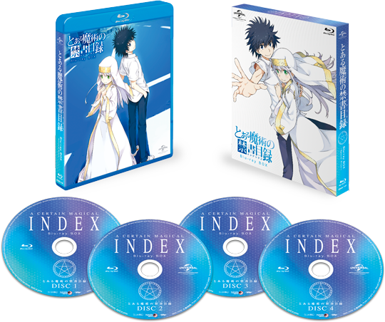 『とある魔術の禁書目録＜インデックス＞』1期、2期 Blu-ray BOX 発売情報