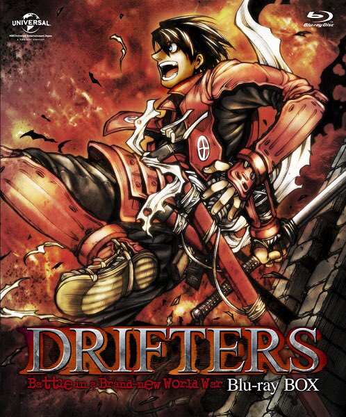 本日『DRIFTERS』第八幕放送! Blu-ray BOXも予約受付中!