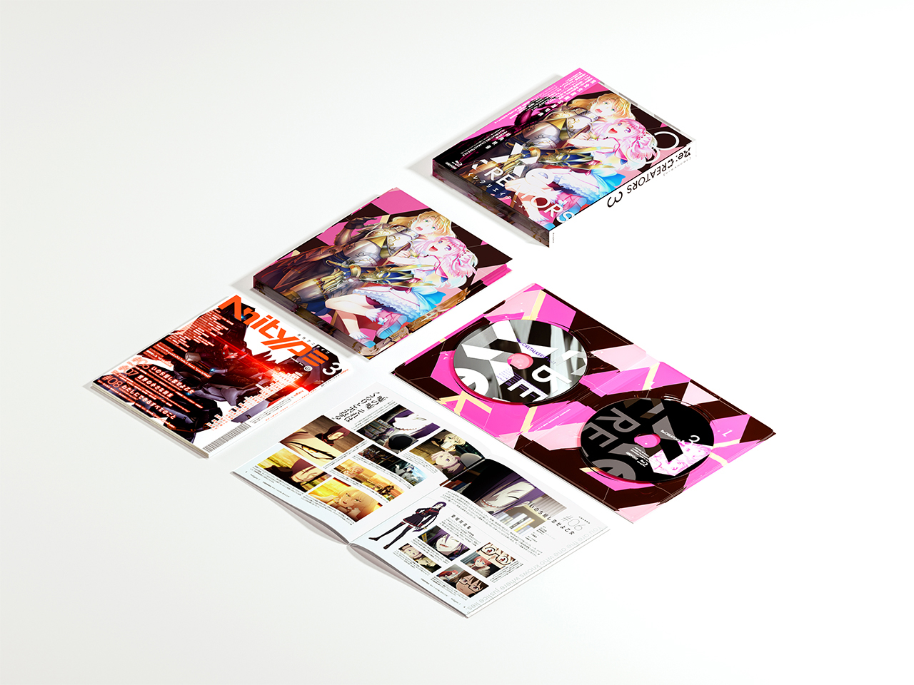 『Re:CREATORS』Blu-ray&DVD 第3巻 発売情報