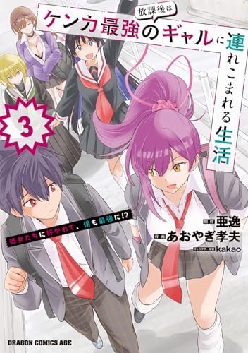 放課後はケンカ最強のギャルに連れこまれる生活 彼女たちに好かれて、僕も最強に!? (3)