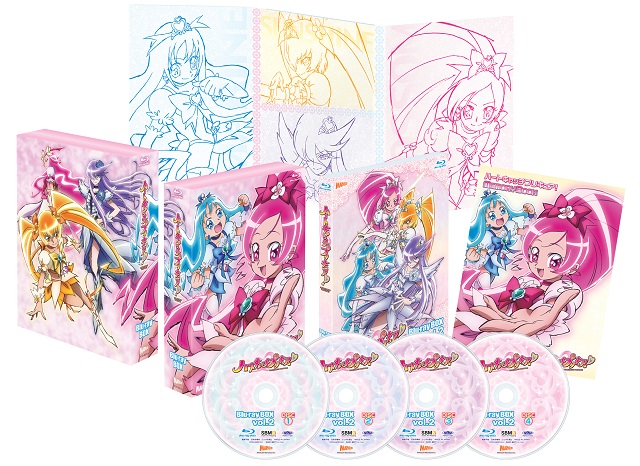 『ハートキャッチプリキュア！』Blu-ray BOX vol.1&vol.2情報