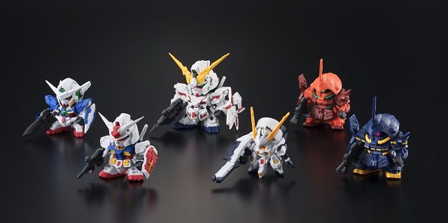 『機動戦士ガンダム』シリーズが2頭身のハイクオリティ食玩で登場!